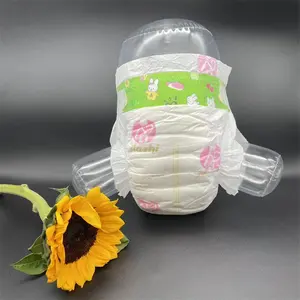 Pañal de tela no tejida para bebé, cinta de pañales para bebé, hecho en China