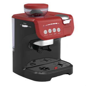 Professional Semi-Automatic Stainless Steel Multifunctional Espresso Machine - Electric with Built-in Grinder, Café-Grade - Product Image 5