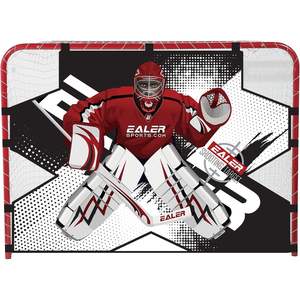 ประตูฮอกกี้ EALER ขนาด 54 นิ้ว พร้อมเป้าซ้อมยิง โครงเหล็กพกพา ตาข่ายไนลอนเสริมแรง - Product Image 3