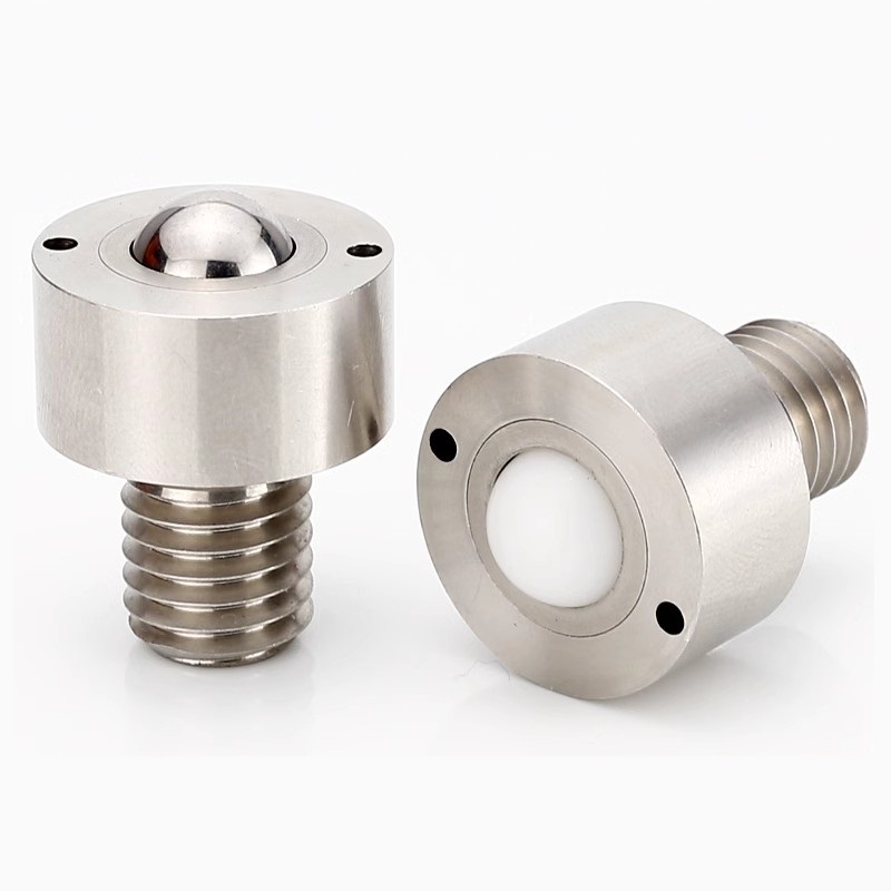 SUS304 BCHM BCHMJ M10/M12/M16/M20 Конвейерный роликовый подшипник с шариковым роликом из нержавеющей стали