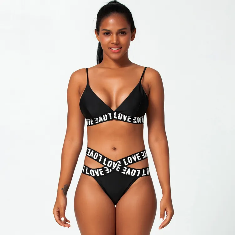 Customized 2020 China Factory open cup Wholesale Swimwear Women Sexy Brazilian Bikini