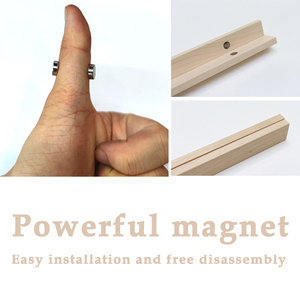 Honfar Từ Khung Ảnh Tùy Chỉnh Bằng Gỗ Tác Phẩm Nghệ Thuật Cho Tường Trang Trí Nội Thất Vuông Áp phích Móc Áo Sơn Bề Mặt Sắt Kim Loại Loại - Product Image 4