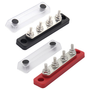 EL-HX1004P 4 Stud đồng thanh cái 48V 100A khối phân phối điện cho xe RV tàu ycht - Product Image 1