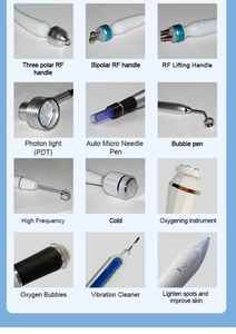 Brosse exfoliante SPA 18+3 pour le visage, soin de la peau, rajeunissement, gommage, dermabrasion froide, nettoyage, lifting, injection, ventouses aquatiques - Product Image 4