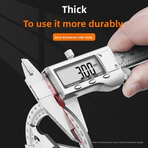 Righello Angolare Multifunzione a Doppio Braccio in Acciaio Inossidabile, Goniometro Multiuso per Falegnami, Uso Manuale, Prodotto in Cina, 1kg - Product Image 4