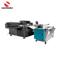 Printer Format Besar Single Pass 215mm/430mm/645mm/860mm/1075mm/1290mm Printer Poster Gulungan Kertas Dengan Printhead HP