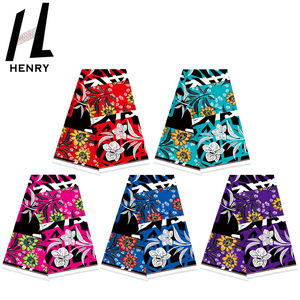 Vải Nhà Máy Thiết Kế Mới Màu Đen Và Trắng Chắp Vá Màu Hoa Nhà Máy In Vải Cho Quần Áo & Dresses - Product Image 6