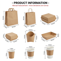 Boîtes en carton blanc biodégradable et recyclable imprimées sur mesure pour les en-cas rapides, les hamburgers, les frites, les plats frits