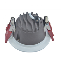 RONSE 2026 Downlight LED encastré moderne sans cadre, norme ETL, 80 CRI, 300lm, 7W, avec boîtier COB anti-éblouissement