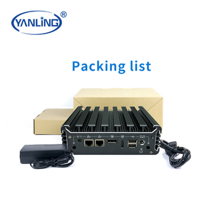 Yanling-mini pc sin ventilador con i225-V, tarjeta <span class=keywords><strong>nic</strong></span> de 2,5G, compatible con Win, Linux, Industrial - Product Image 6