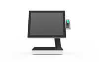 Sistema Android de pantalla táctil todo en uno, escáner de código QR incorporado, lector de tarjetas de impresora, sistemas POS de pantalla táctil