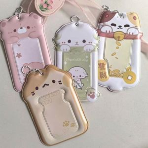 Custom Designed Portable PVC Photocard Holder Keychains Kpop Photo Card and Automotive Insurance Promotional & Business <b>Gifts</b> - Product Image 6