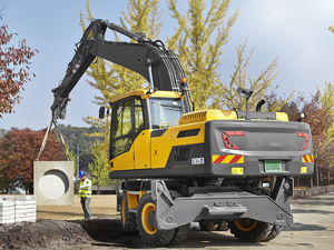 Zware Machines 21.8ton Ew205d Wielgraafmachine Met Hydraulisch Systeem - Product Image 6