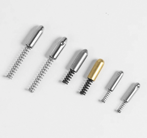Broches cylindriques en acier inoxydable personnalisées, broches de positionnement à ressort, accessoires de plongeur à ressort de compression - Product Image 3