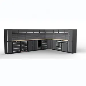 JZD Factory Workbench Tool Cabinet Factory Directly Besita Professional Heavy Duty Multifunctional Workshop Garage Storage