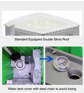 Toilette portable de luxe en plastique, jouet de voyage, pour l'extérieur, prêt à transporter, unisexe, à bas <span class=keywords><strong>prix</strong></span>, en promotion - Product Image 3