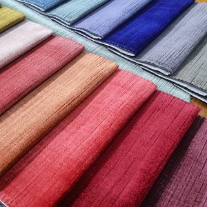 Tela de tapicería de terciopelo tejido con textura flameada, Textiles para el hogar de estilo rugoso con textura para cortinas, sofás, sillas, estilo liso - Product Image 1