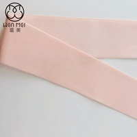 Bande élastique en nylon jacquard sergé personnalisée avec logo, pour sous-vêtements, tricotée, antidérapante, 30 mm, pour soutien-gorge