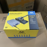 Station de soudage électronique miniature OSS T12-X Plus, fer à souder, plateforme de soudage pour téléphone, station de retravail BGA, outils, température intelligente