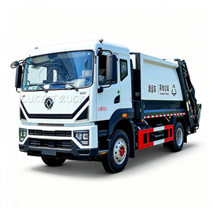 รถบรรทุกขยะอัดแบบอัดแน่น Dongfeng Dolica D9 10-12CBM ราคาโรงงาน สำหรับงานเก็บขยะในเขตเทศบาล - Product Image 1