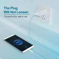 Cable USB trenzado de nailon para teléfono móvil Android, Cable de carga rápida y sincronización de datos de 1m, estándar de alta calidad, varios colores