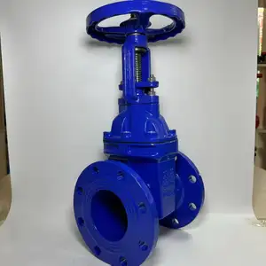 Válvula de eclusa de ferro fundido manual RCV para abastecimento de água
