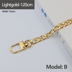 Small Wholesale 100-120CM Classic Replacement Chain Chic Metal Purse Chain <strong>Strap</strong> <strong>Shoulder</strong> <strong>Strap</strong> for Purse Handbags DIY Crafts - Product Image 3