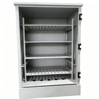 Gabinete de Telecomunicaciones para Exteriores de Acero Galvanizado IP55 con Aire Acondicionado para Estaciones Base FTTH 5G, Equipo de Comunicación ISO