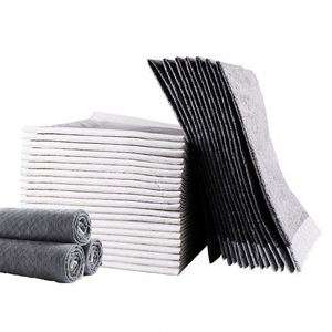 Tapis absorbants jetables au charbon de bois pour chien, contrôle des odeurs d'urine, pour chiots, fournitures d'entraînement pour animaux de compagnie - Product Image 4