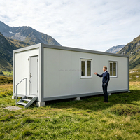 Bureau conteneur préfabriqué démontable 20ft 30ft – Faible coût, assemblage rapide, écologique, pour hôtel ou logement temporaire contemporain