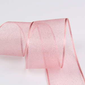 Cinta de Chifón Coreana de Nuevo Estilo, Brillante y Cepillada, para Accesorios de Pelo Hechos a Mano, Embalaje de Ropa y Ramos, 6mm*100 yardas - Product Image 2