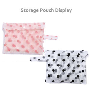 OEM Poncho de lluvia para <span class=keywords><strong>mujer</strong></span> Reutilizable EVA Impresión de <span class=keywords><strong>lunares</strong></span> Impermeable esmerilado Jersey Capa de lluvia con capucha con bolsillo - Product Image 6