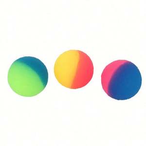 Wholesale 30 mm Colorful Synthetic Matte Rubber <b>Bouncing</b> <b>Ball</b> Elastic Jumping <b>Ball</b> for Vending Machine - Product Image 1