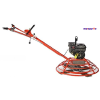 Truelle à béton de haute précision à moteur Honda Rising Star 5,5 CV, outil de nivellement de sol durable à essence, garantie 1 an