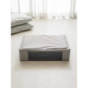 60X40X16 cm tessuto sotto il letto scatola di immagazzinaggio conveniente e soluzione salvaspazio per organizzazione camera da letto - Product Image 1