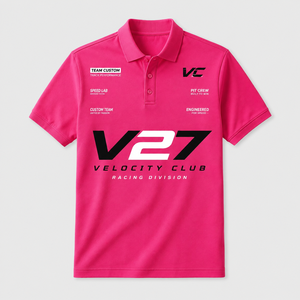 <span class=keywords><strong>Polo</strong></span> da Motorsport per Uomo con Logo Personalizzato, Uniforme per Team di Corse, Manica Corta in Maglia Piqué, <span class=keywords><strong>Polo</strong></span> per Pit <span class=keywords><strong>Crew</strong></span> - Product Image 3