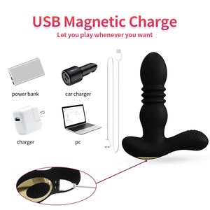 Masajeador de próstata multifuncional SEXBAY-Juguete íntimo de silicona para adultos con calefacción y vibración para hombres - Product Image 6