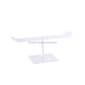 Présentoir à bijoux en acrylique personnalisé, bandeau pour cheveux, étagère, pince à griffes, organisateur, bandeau en T en acrylique, présentoir à bijoux - Product Image 4