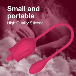 STELLAR PATH Jouet sexuel pour femme, Vibromasseur langue rose en silicone médical et ABS, pour stimulation du clitoris et des mamelons par succion et léchage - Product Image 5