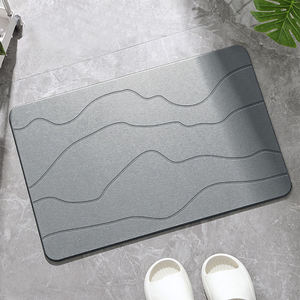 FIGOO Luxuriöse Wellenmuster-Badematte aus Diatomeenerde mit Rutschfester Oberfläche und Individuellem Design - Product Image 4