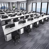Nueva Estación de Trabajo Modular para Oficina con Divisor de Muebles Modernos para Oficina y Gerente de Oficina