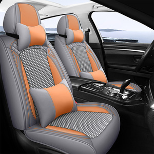 YLC 2025 Nuovi Arrivi Estivi, Set Completo di Coprisedili per 5 Posti, Anteriori e Posteriori, in Seta Ghiacciata Traspirante e Rinfrescante - Product Image 2