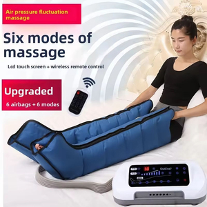 New Style <b>Air</b> Pressure Leg Foot Massager Adjustable Size Timing Control High Quality Compression <b>Boots</b> Rapid Recovery Massage - Product Image 2