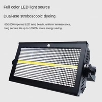 Lampu lantai RGBW, delapan segmen 1000W LED penuh warna untuk penerangan panggung dan Bar