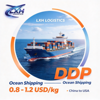 Agent logistique DDP LXH USA Sea Line pour l'expédition de marchandises mixtes Amazon FBA