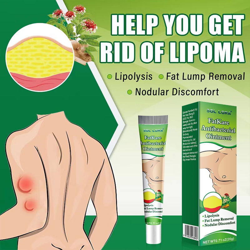 OEM Lipoma Cream 20g Portable Skin Cream Lipoma Care Lotion Lymphatic Ointment Cellulite ODM