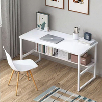 Pequeña casa de alquiler simple dormitorio escritorio dormitorio niña computadora aprendizaje hogar escritura Escritorio de oficina