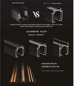 Faretto X-Track per Montaggio a Soffitto, 6 Fili, 3 Circuiti, <span class=keywords><strong>DALI</strong></span>, LED Trajectory 1M, Temperatura Colore 3500K-6000K, Garanzia 5 Anni - Product Image 4