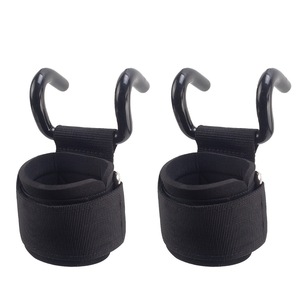 Crochet de poignet en alliage de zinc durable pour l'entraînement aux tractions et aux soulevés de terre, équipement de fitness pour l'assistance et le renforcement de la force de préhension - Product Image 5