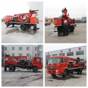 FYC350 Rig Profondeur de chaîne directe 350m Foreuse rotative utilisée dans la mine <span class=keywords><strong>ou</strong></span> la plate-forme de forage de puits d'eau montée sur camion en Inde - Product Image 5